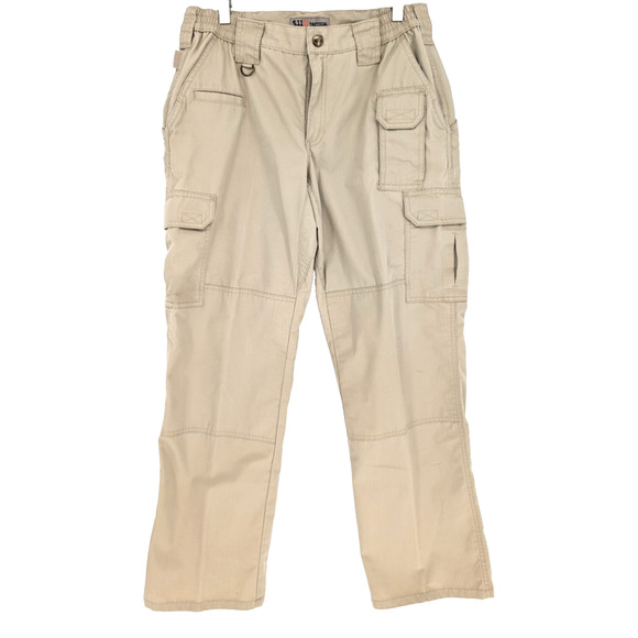 Womens 5.11 Abr Pro Tactical Khaki Cargo Utility Outdoor Gorpcore Work Pants 10 - Picture 1 of 14